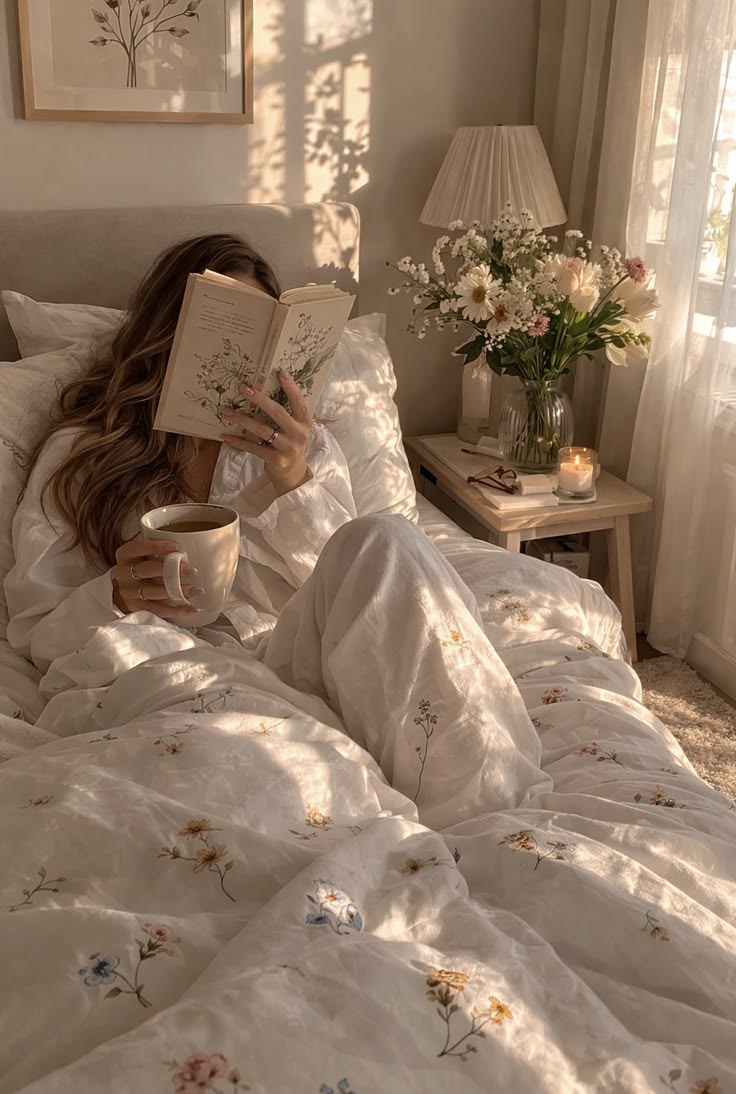 Using light therapy and morning reading to combat winter depression.